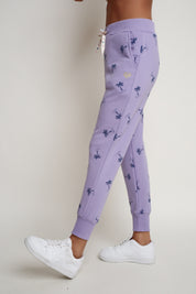 LAVENDER TRACKSUITS WITH PALM TREES - PORTOBELLO