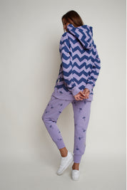 LAVENDER TRACKSUITS WITH PALM TREES - PORTOBELLO