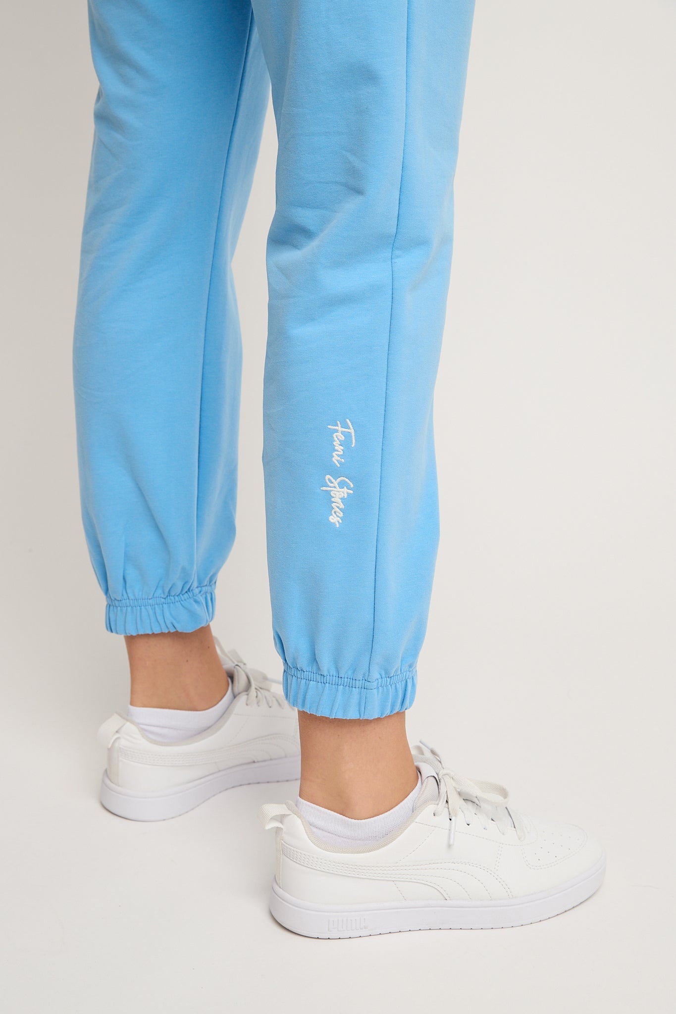 SPODNIE DRESOWE TYPU BAGGY NIEBIESKIE - REVE