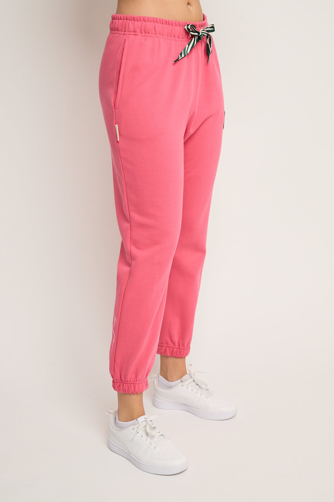 SPODNIE DRESOWE TYPU BAGGY KORALOWE - REVE