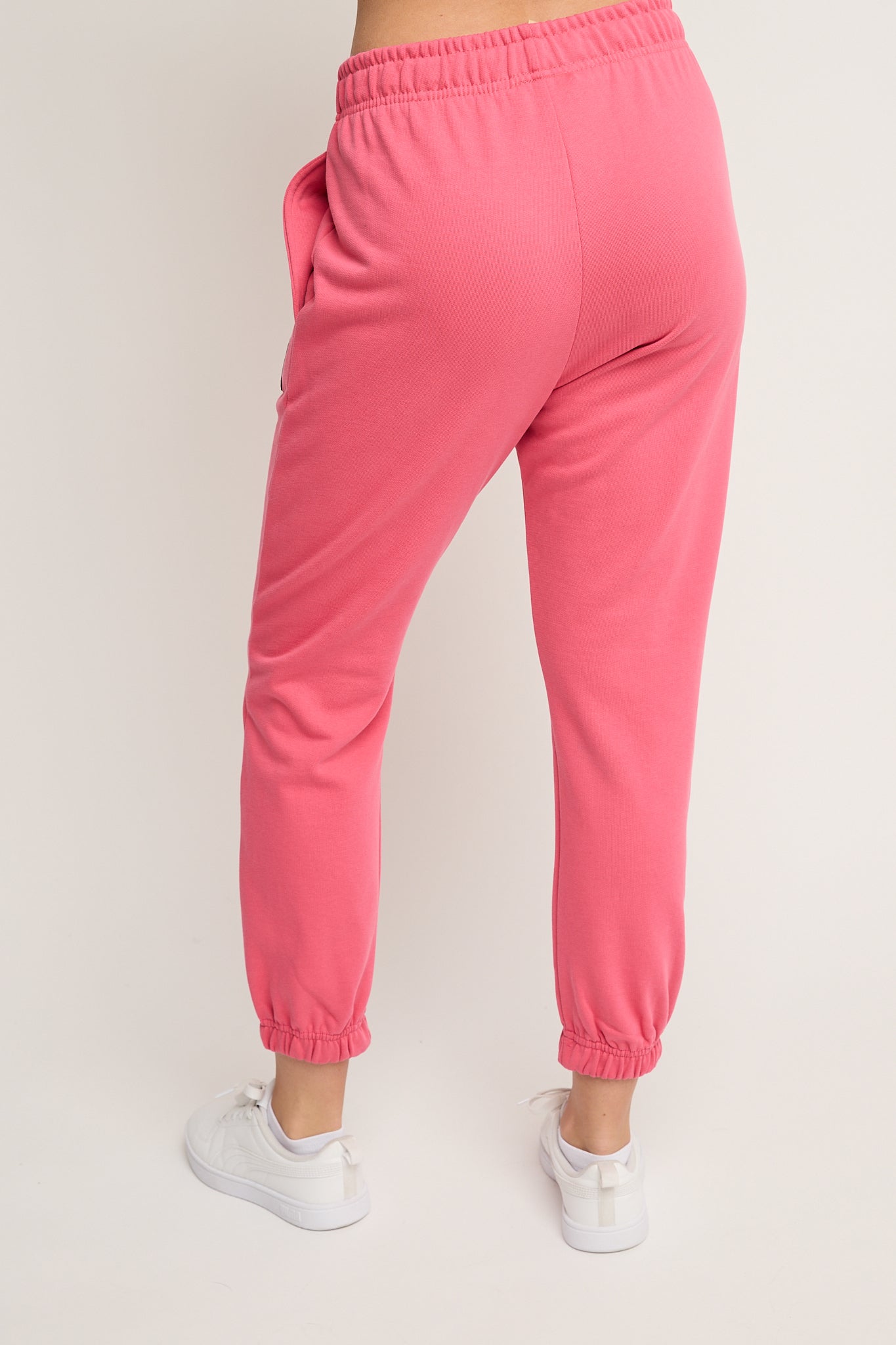 SPODNIE DRESOWE TYPU BAGGY KORALOWE - REVE