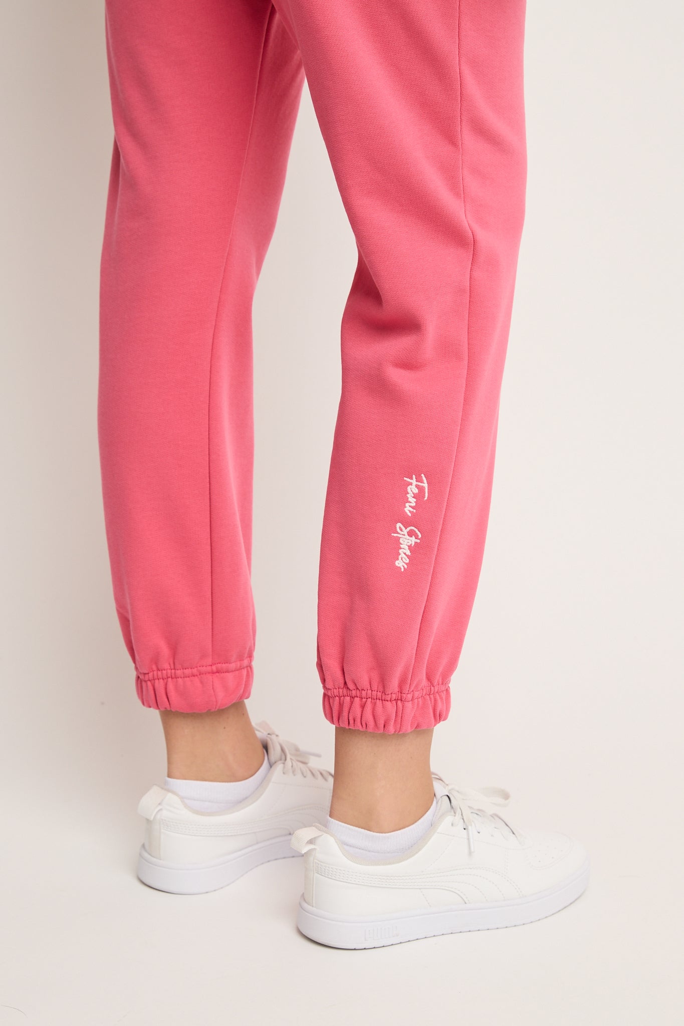 SPODNIE DRESOWE TYPU BAGGY KORALOWE - REVE