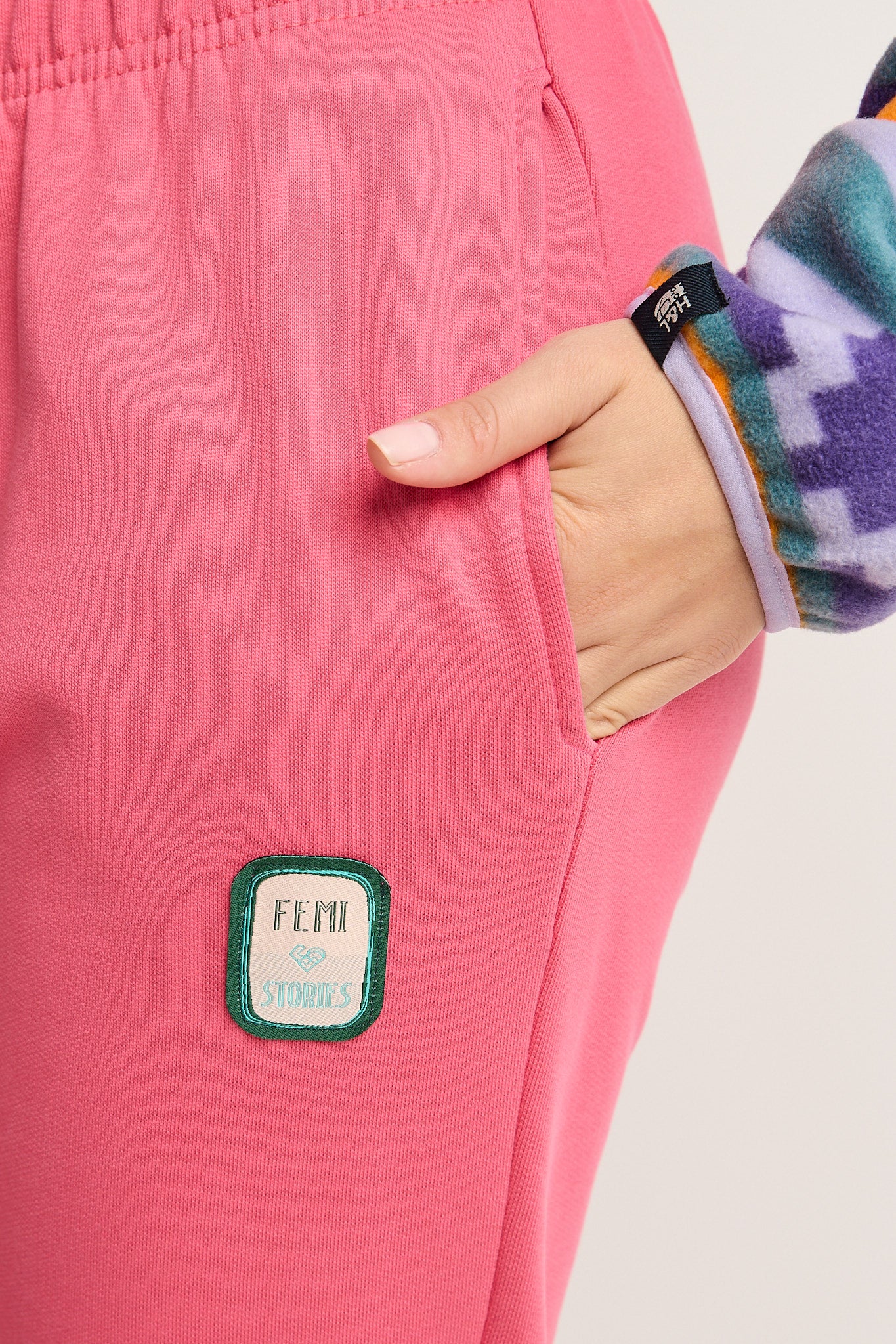 SPODNIE DRESOWE TYPU BAGGY KORALOWE - REVE