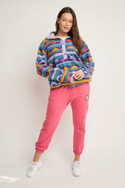 SPODNIE DRESOWE TYPU BAGGY KORALOWE - REVE