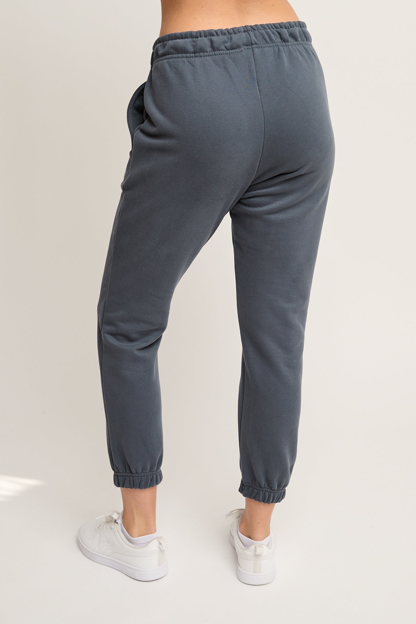 SPODNIE DRESOWE TYPU BAGGY GRAFITOWE - REVE