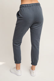 SPODNIE DRESOWE TYPU BAGGY GRAFITOWE - REVE