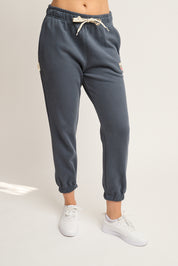 SPODNIE DRESOWE TYPU BAGGY GRAFITOWE - REVE