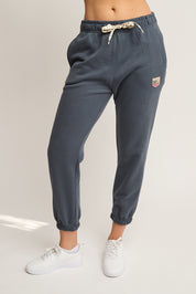 SPODNIE DRESOWE TYPU BAGGY GRAFITOWE - REVE