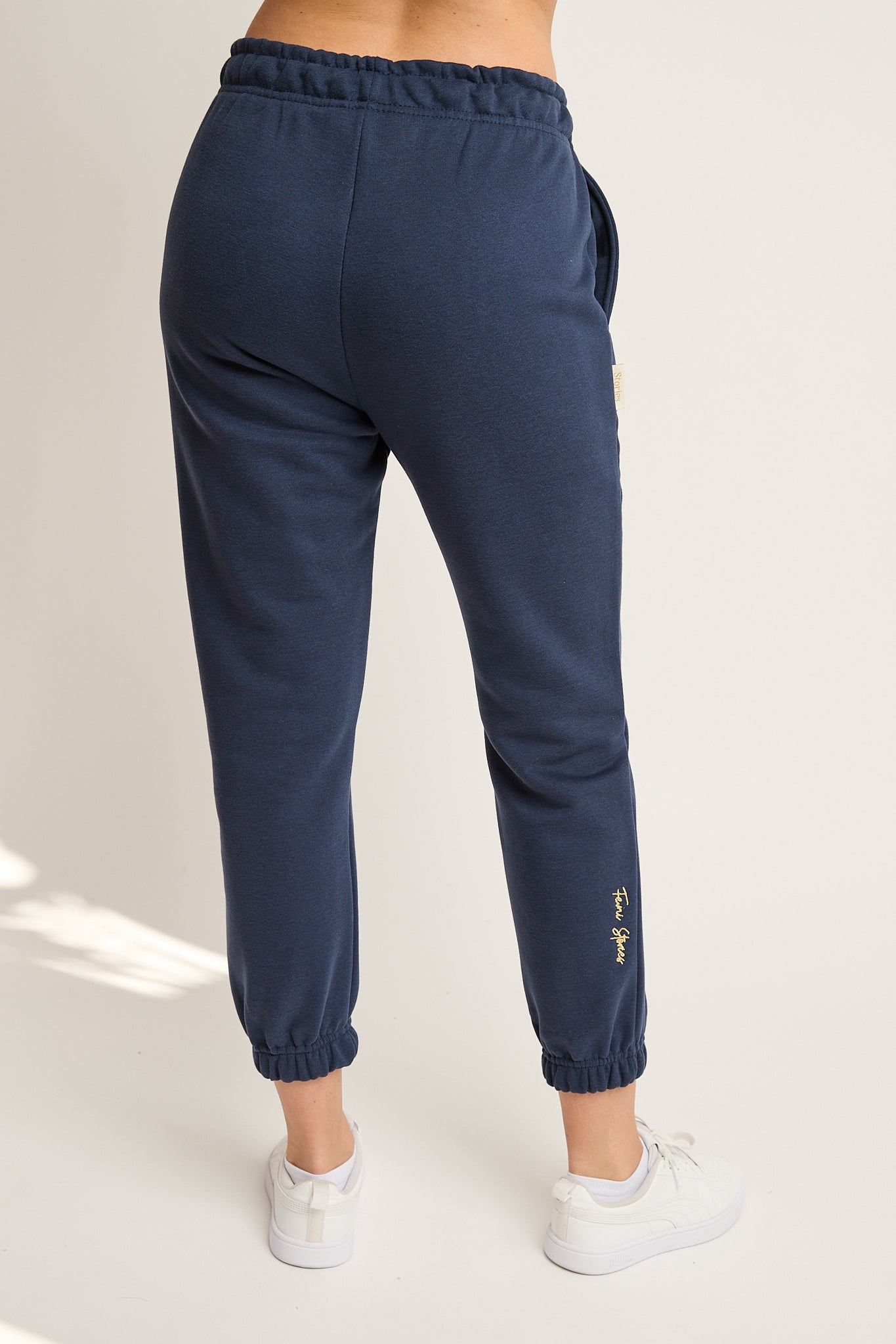 SPODNIE DRESOWE TYPU BAGGY GRANATOWE - REVE