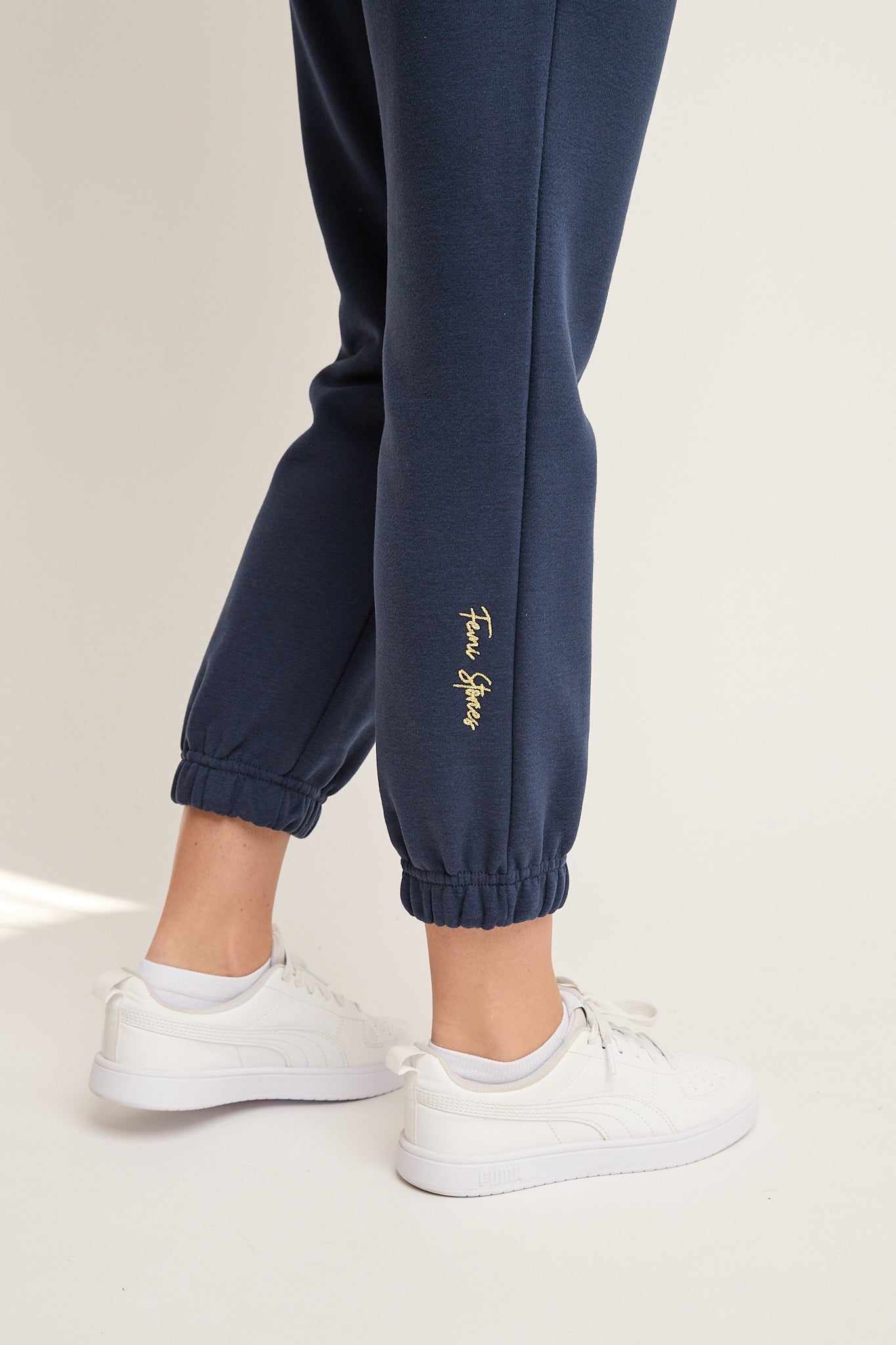 SPODNIE DRESOWE TYPU BAGGY GRANATOWE - REVE