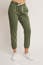 SPODNIE DRESOWE TYPU BAGGY KHAKI - REVE