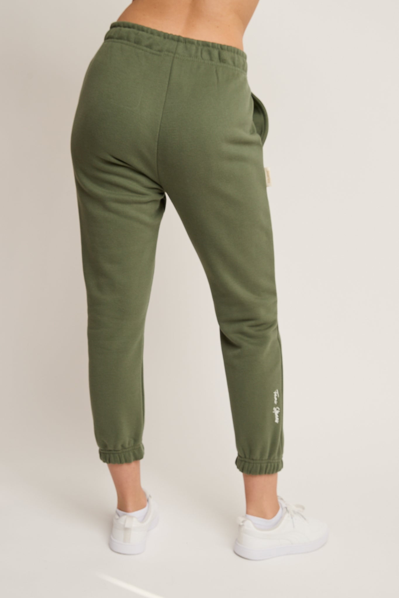 SPODNIE DRESOWE TYPU BAGGY KHAKI - REVE
