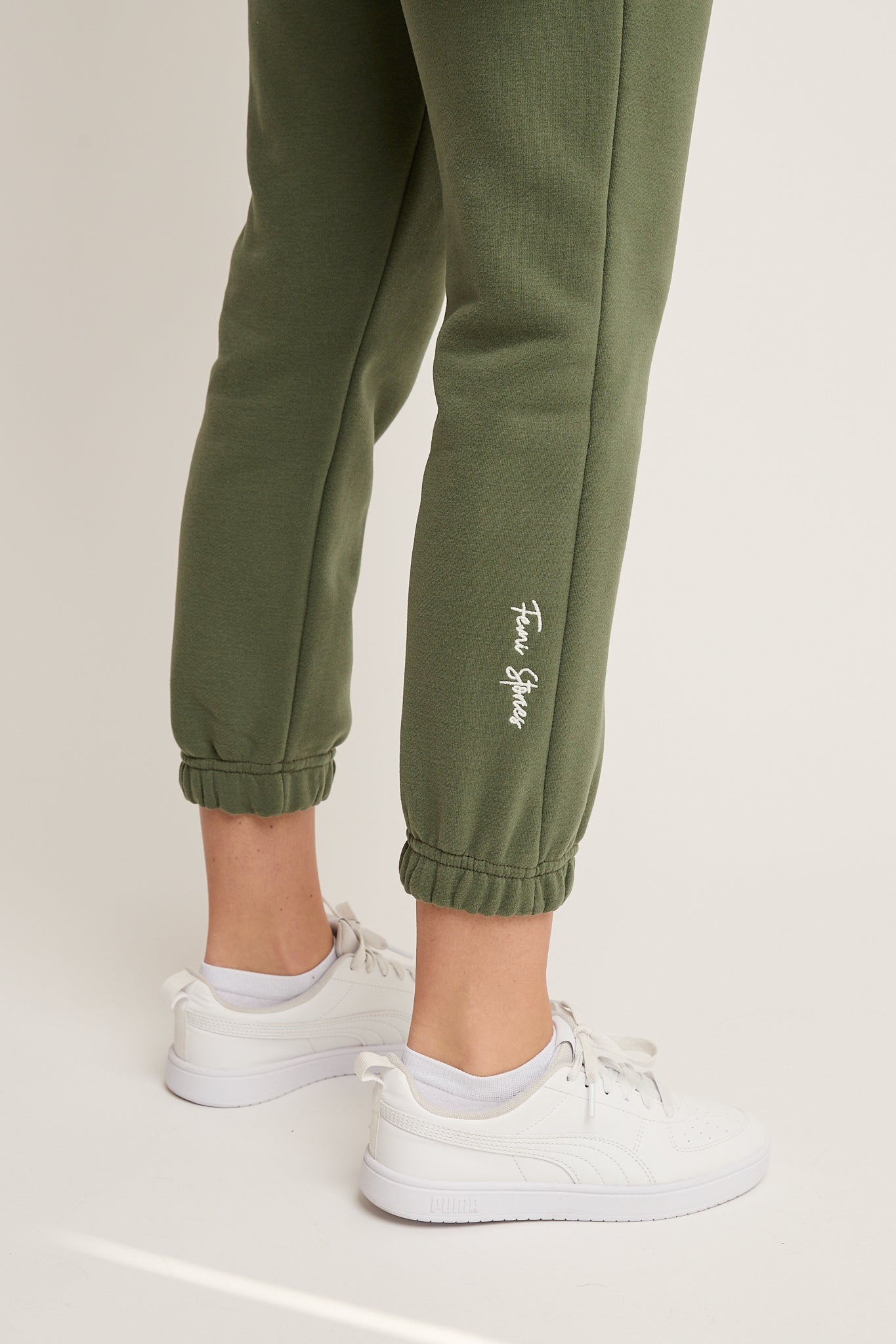 SPODNIE DRESOWE TYPU BAGGY KHAKI - REVE