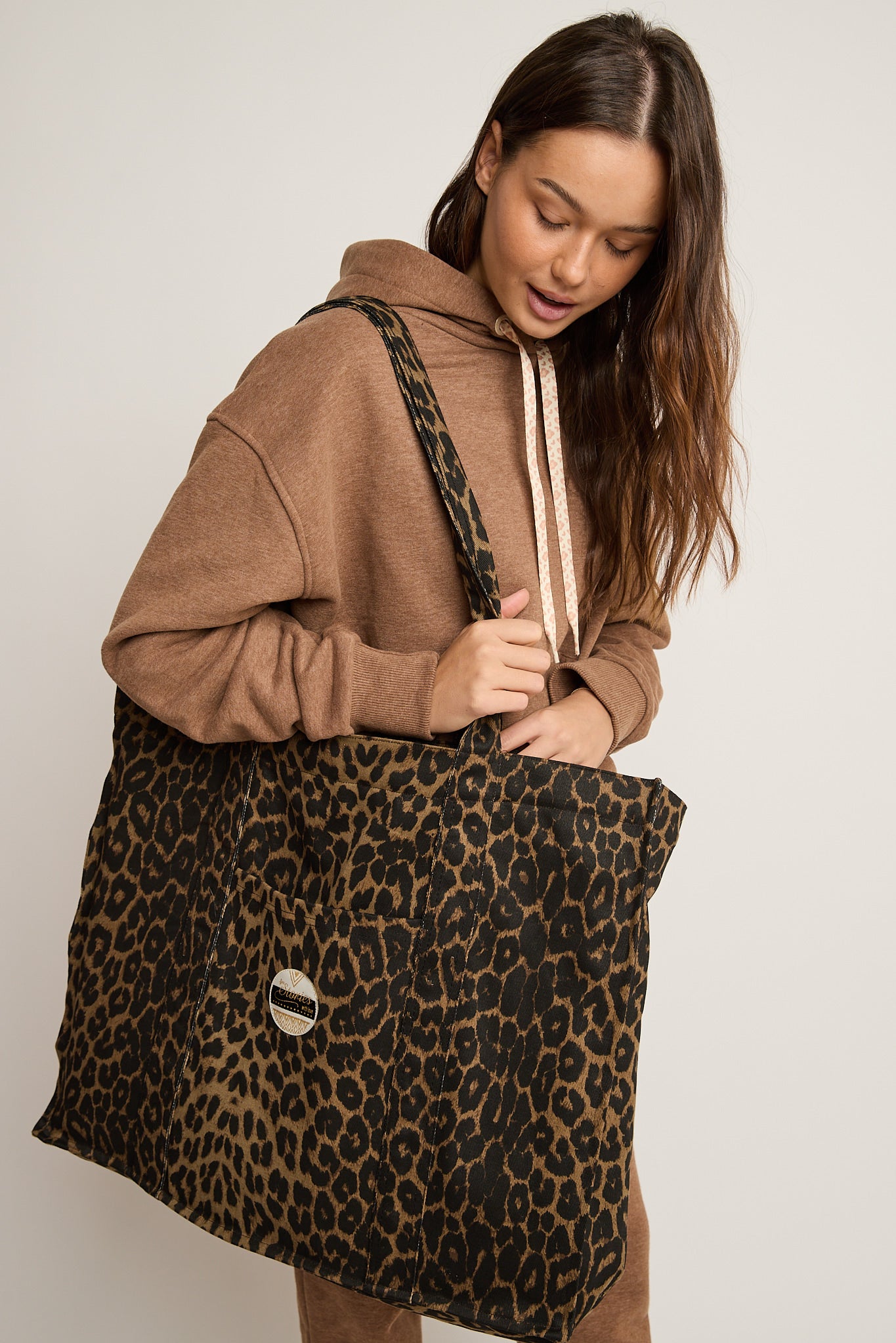 TORBA TYPU SHOPPER BAG BRISE LEOPARD