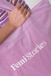 SHOPPER BAG LIGHT PURPLE - LUSH