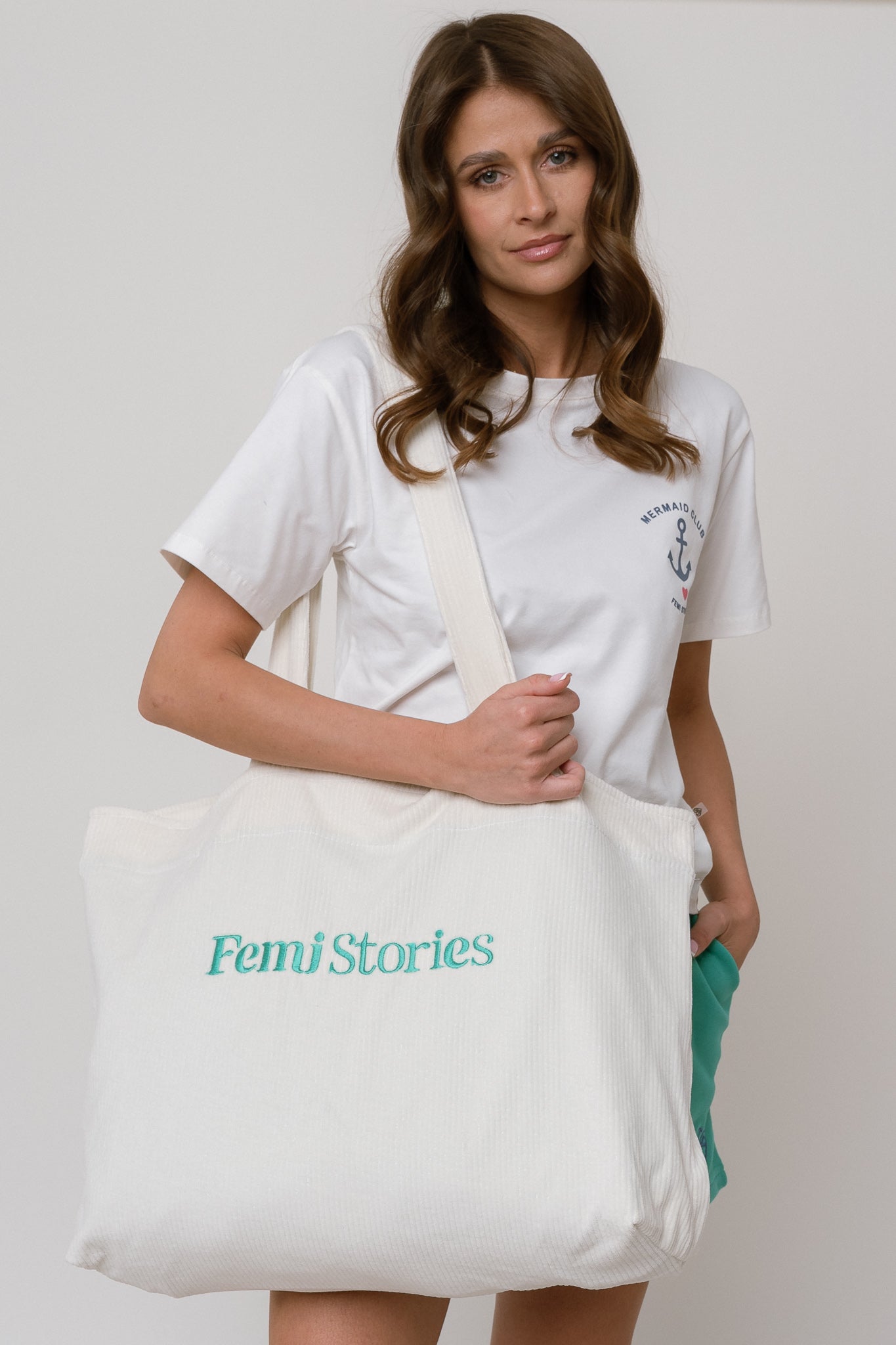 SHOPPER BAG ECRU - LUSH