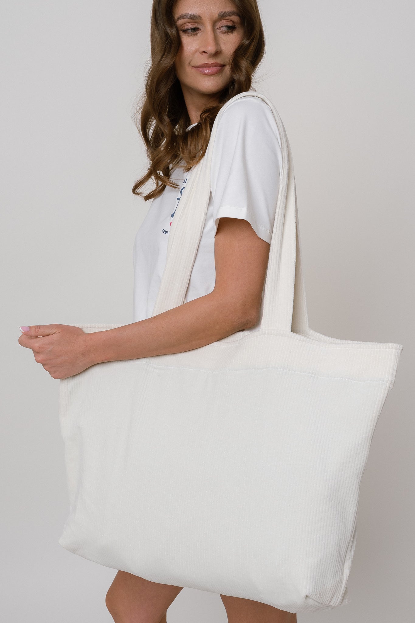 SHOPPER BAG ECRU - LUSH