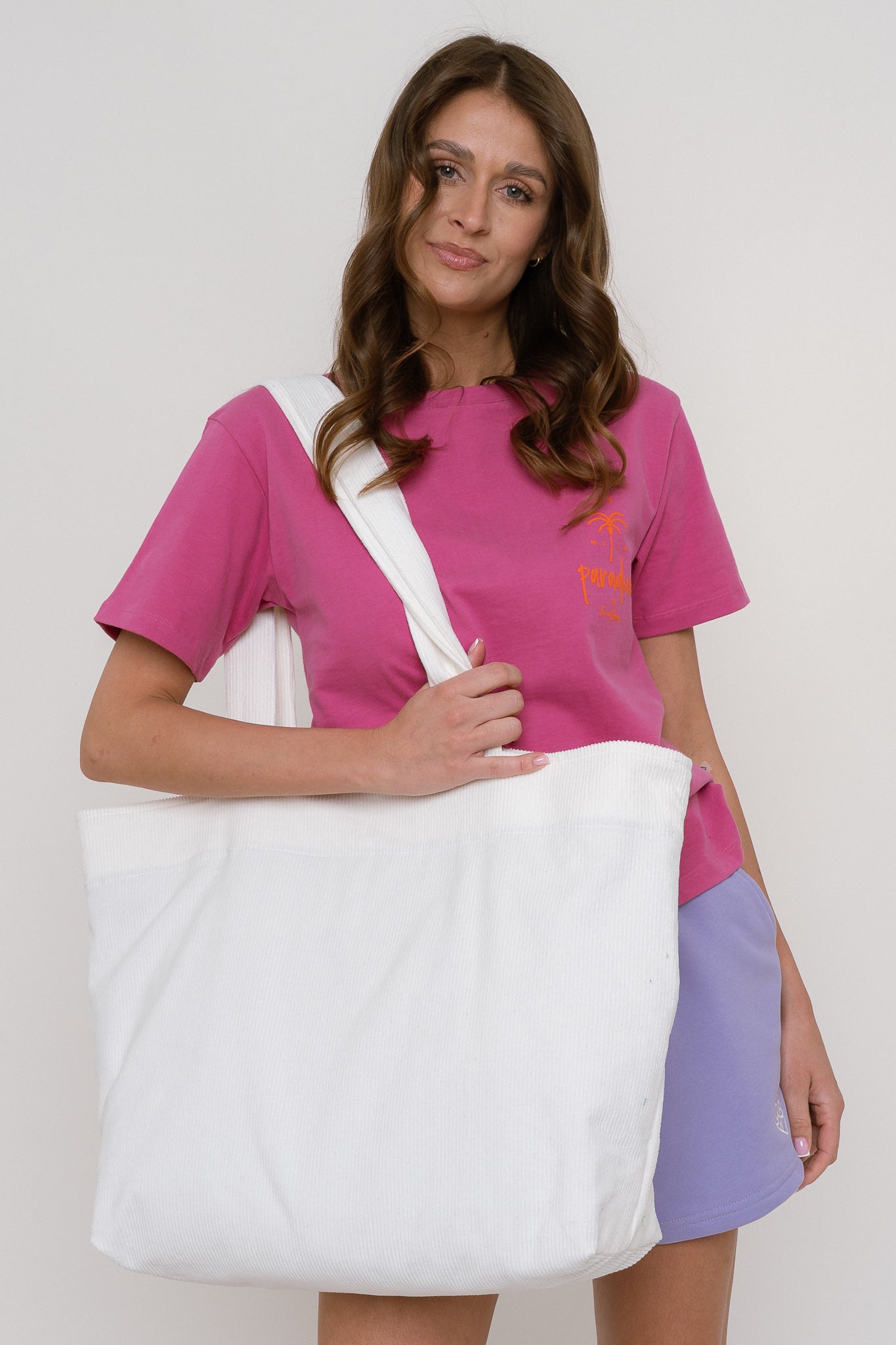 SHOPPER BAG WHITE - LUSH