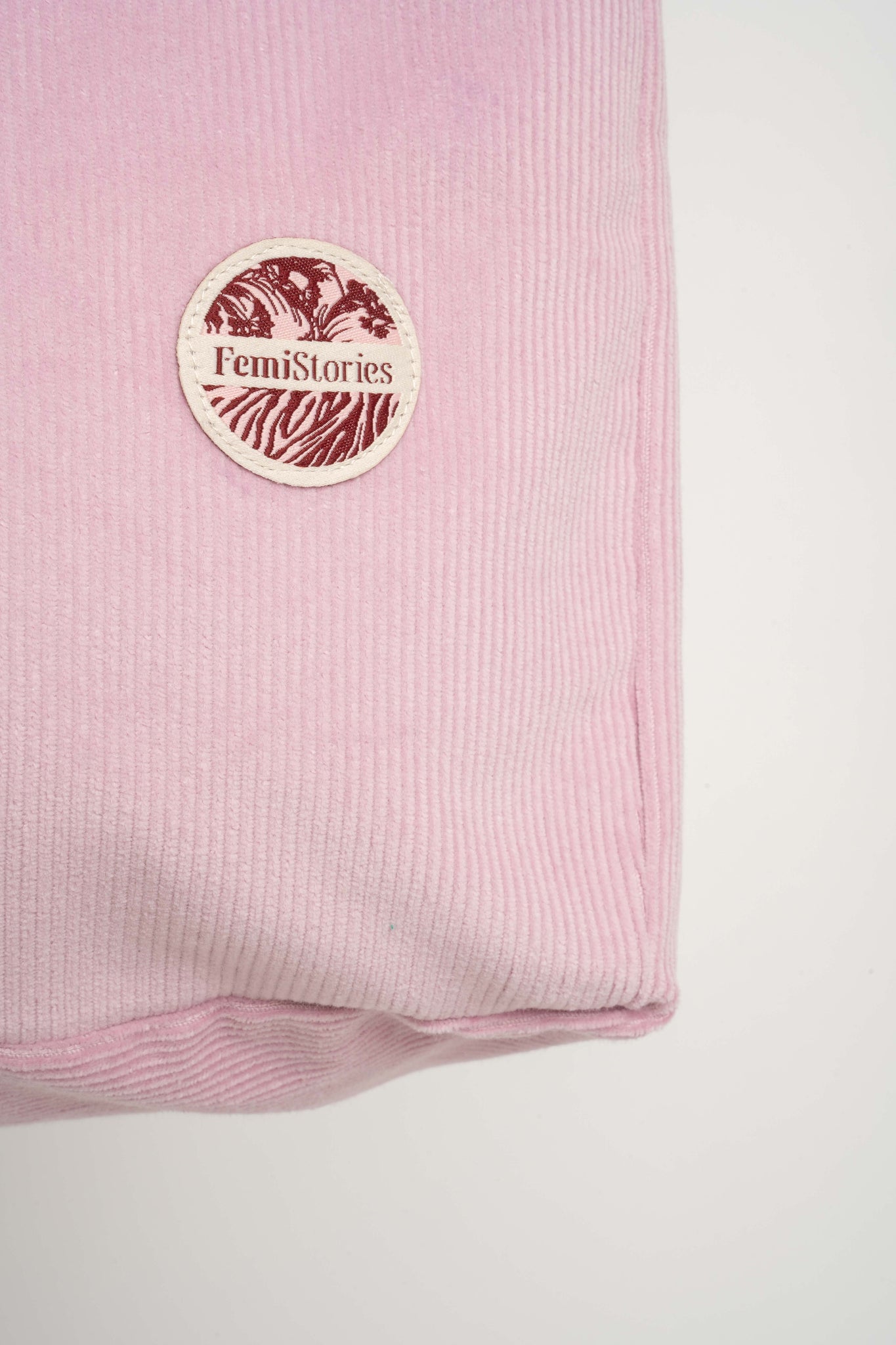 TORBA TYPU SHOPPER BAG JASNORÓŻOWA Z ANTRACYTOWYM NAPISEM - NAYA