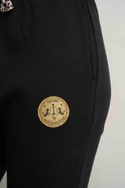 SPODNIE DRESOWE TYPU BAGGY CZARNE- REVE