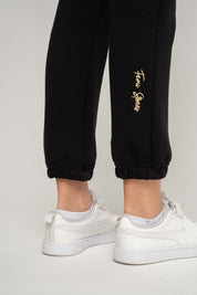 SPODNIE DRESOWE TYPU BAGGY CZARNE- REVE