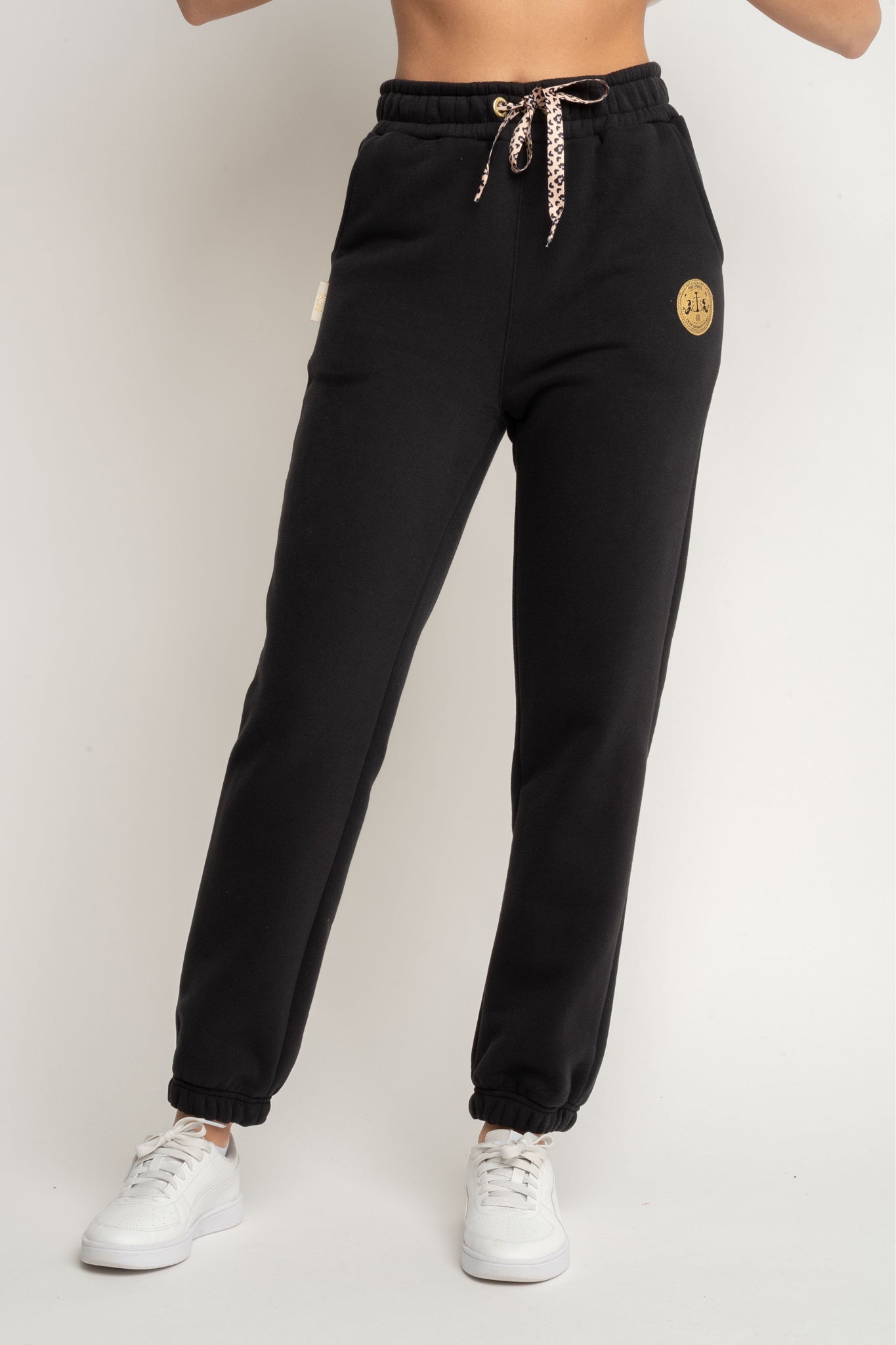 SPODNIE DRESOWE CZARNE - HARUKA