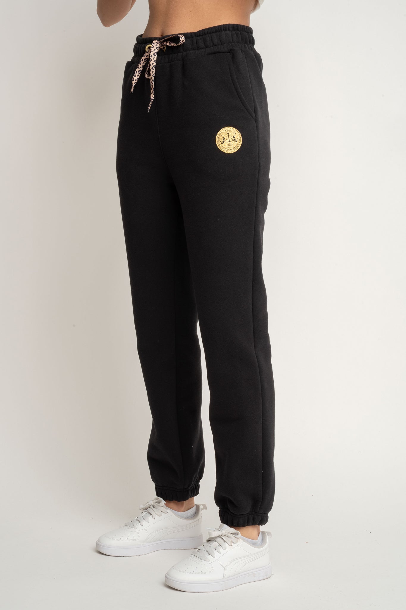 SPODNIE DRESOWE CZARNE - HARUKA