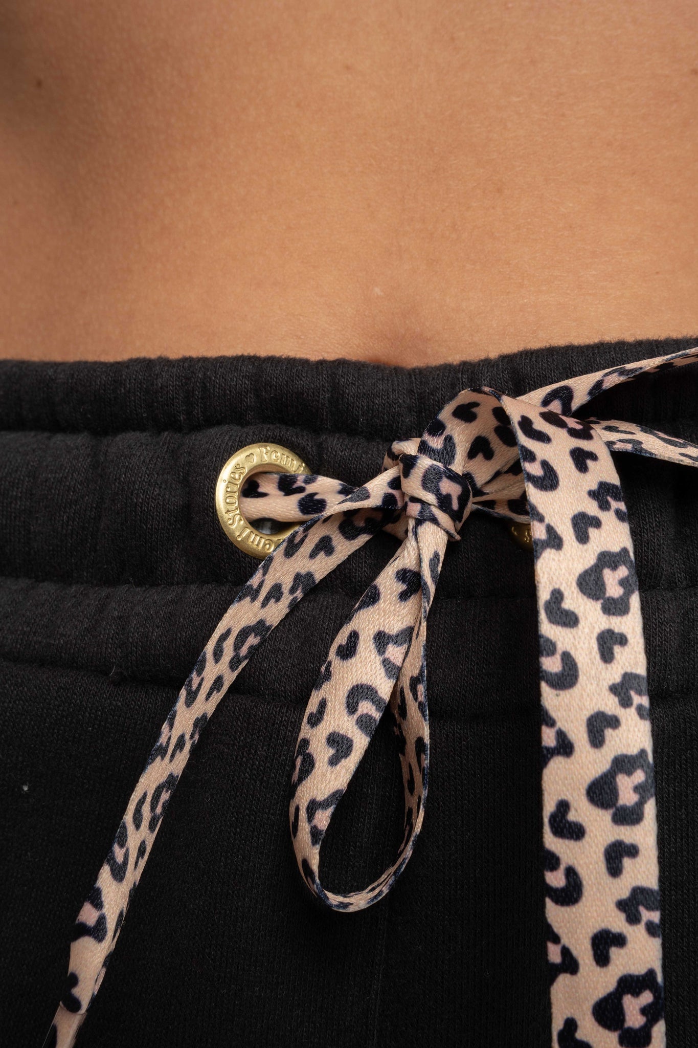 SPODNIE DRESOWE CZARNE - HARUKA