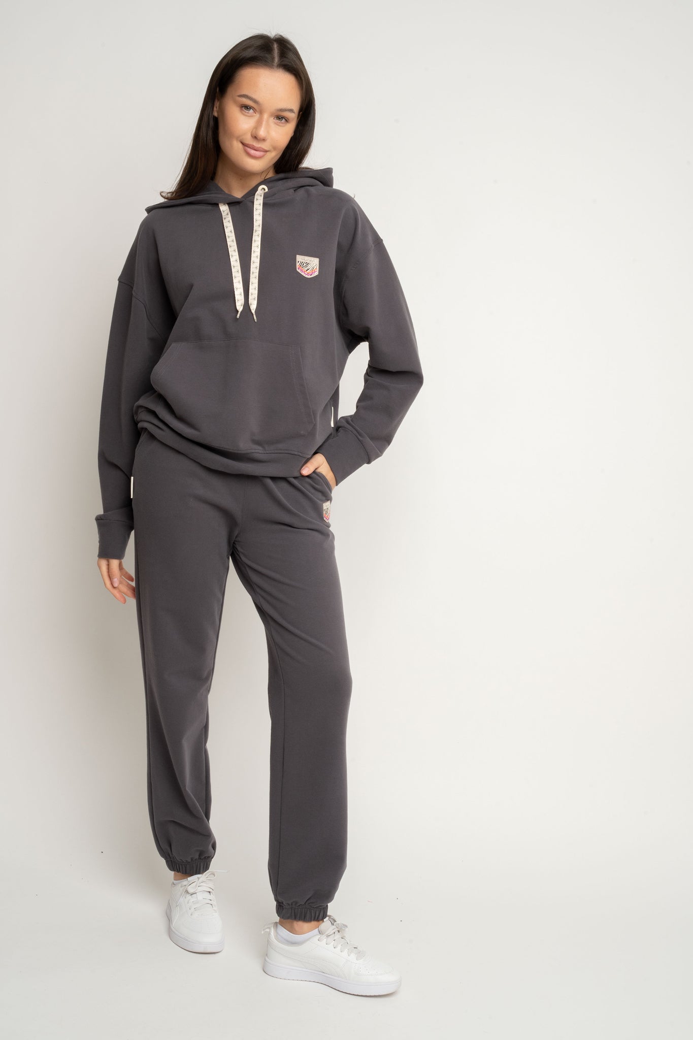 SPODNIE DRESOWE GRAFITOWE - HARUKA