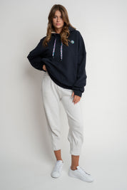 BLUZA Z KAPTUREM GRANATOWA - PENNY