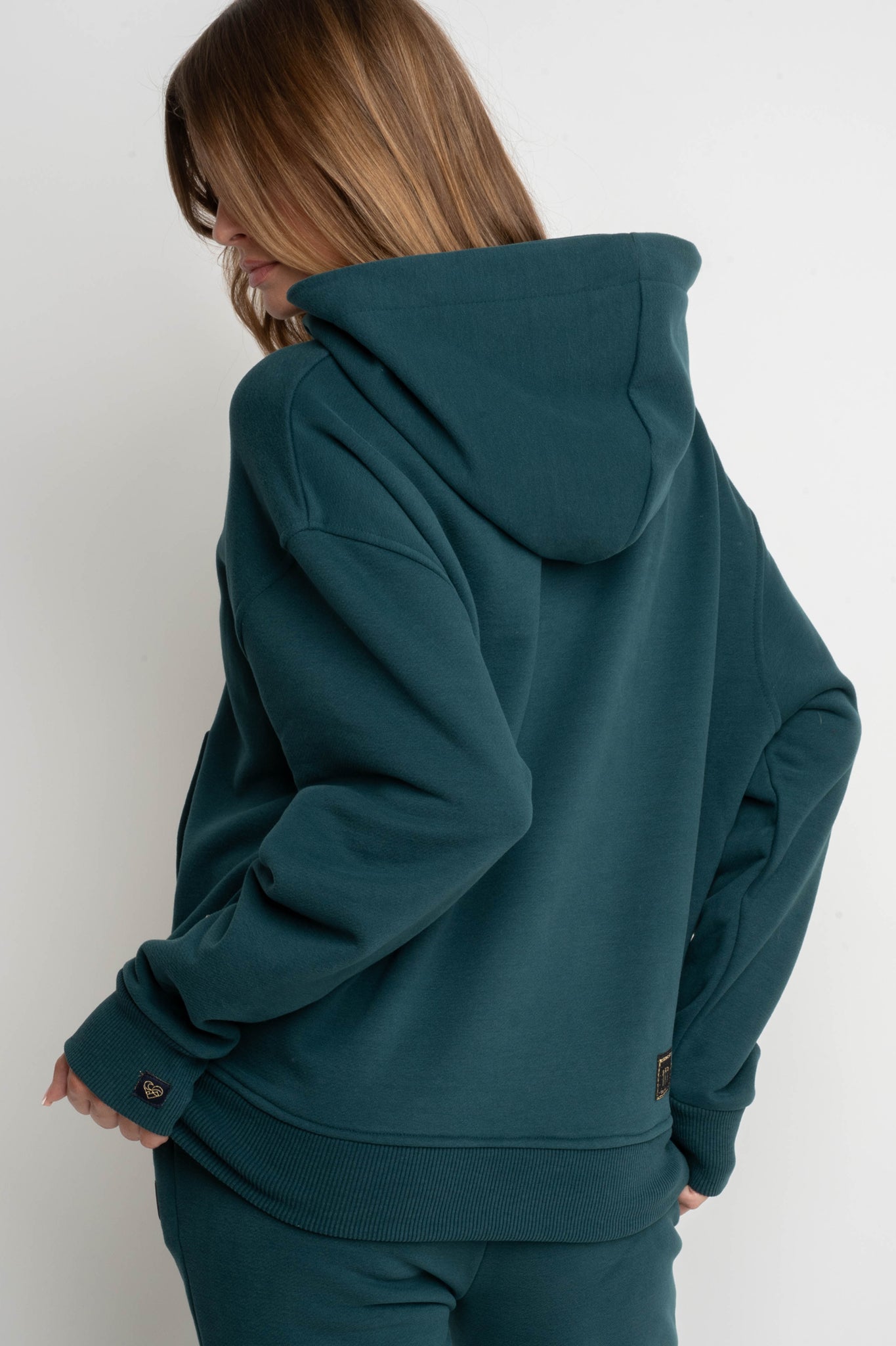 GREEN HOODIE - AURENA