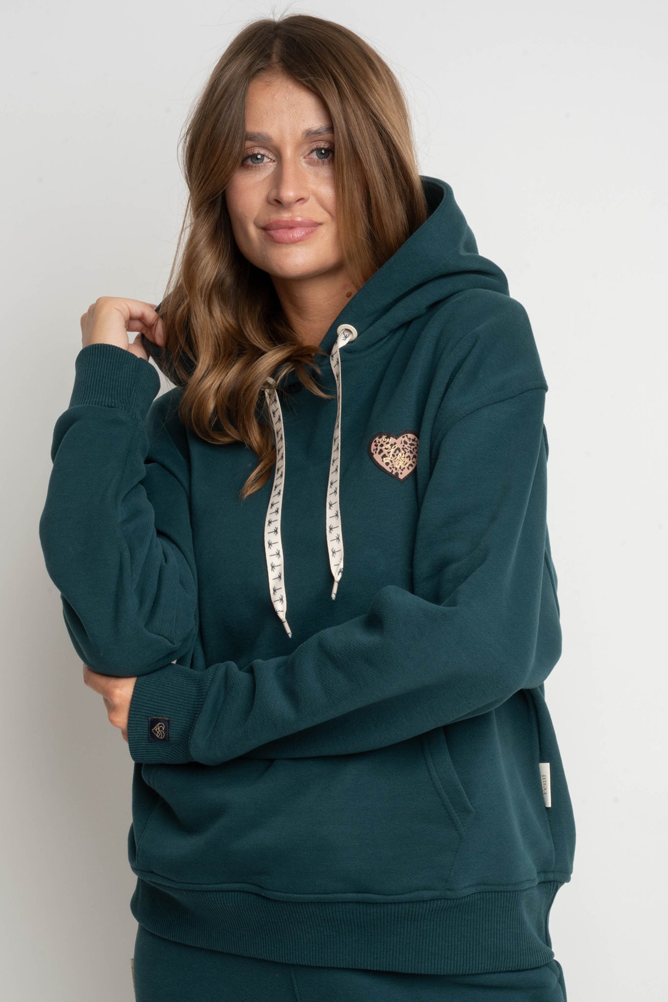 GREEN HOODIE - AURENA