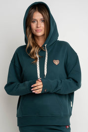 GREEN HOODIE - AURENA
