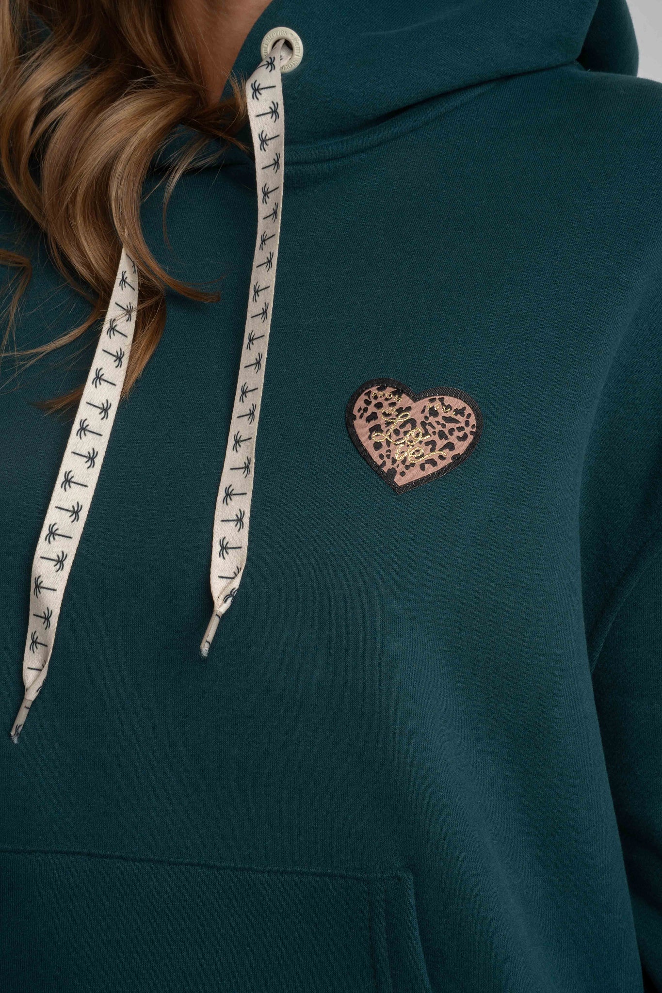 GREEN HOODIE - AURENA