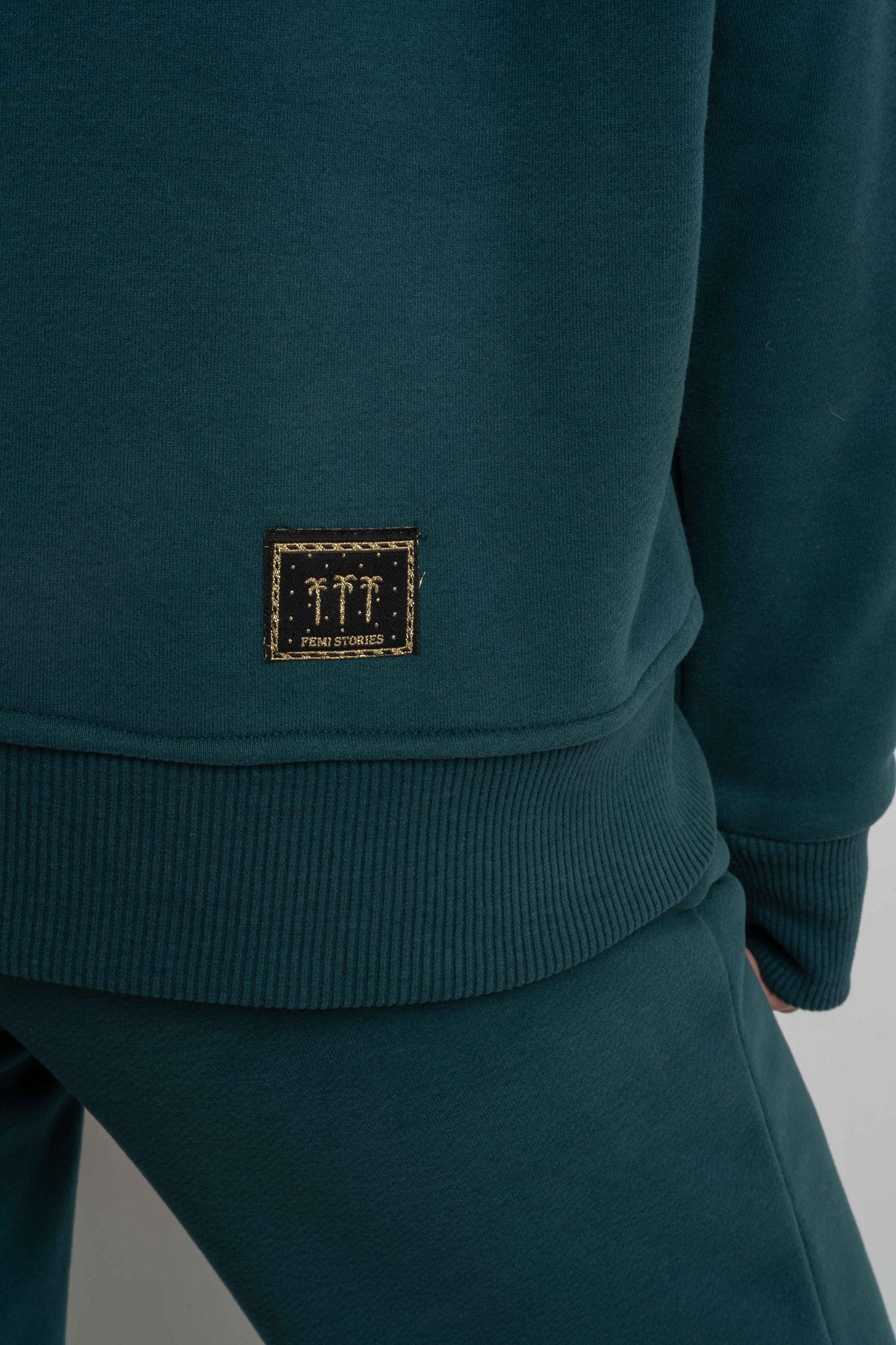 GREEN HOODIE - AURENA