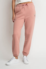 PINK MELANGE SWEATPANTS - HARUKA