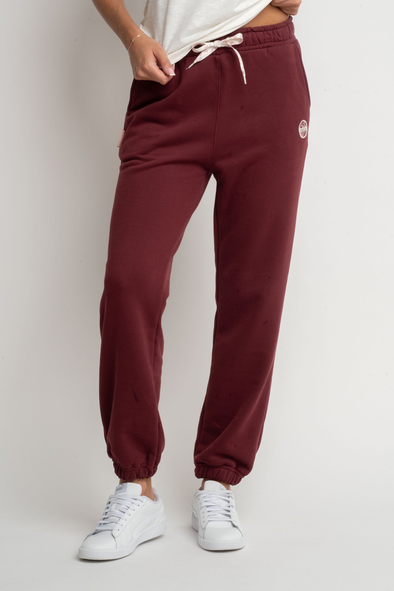 BURGUNDY SWEATPANTS - HARUKA
