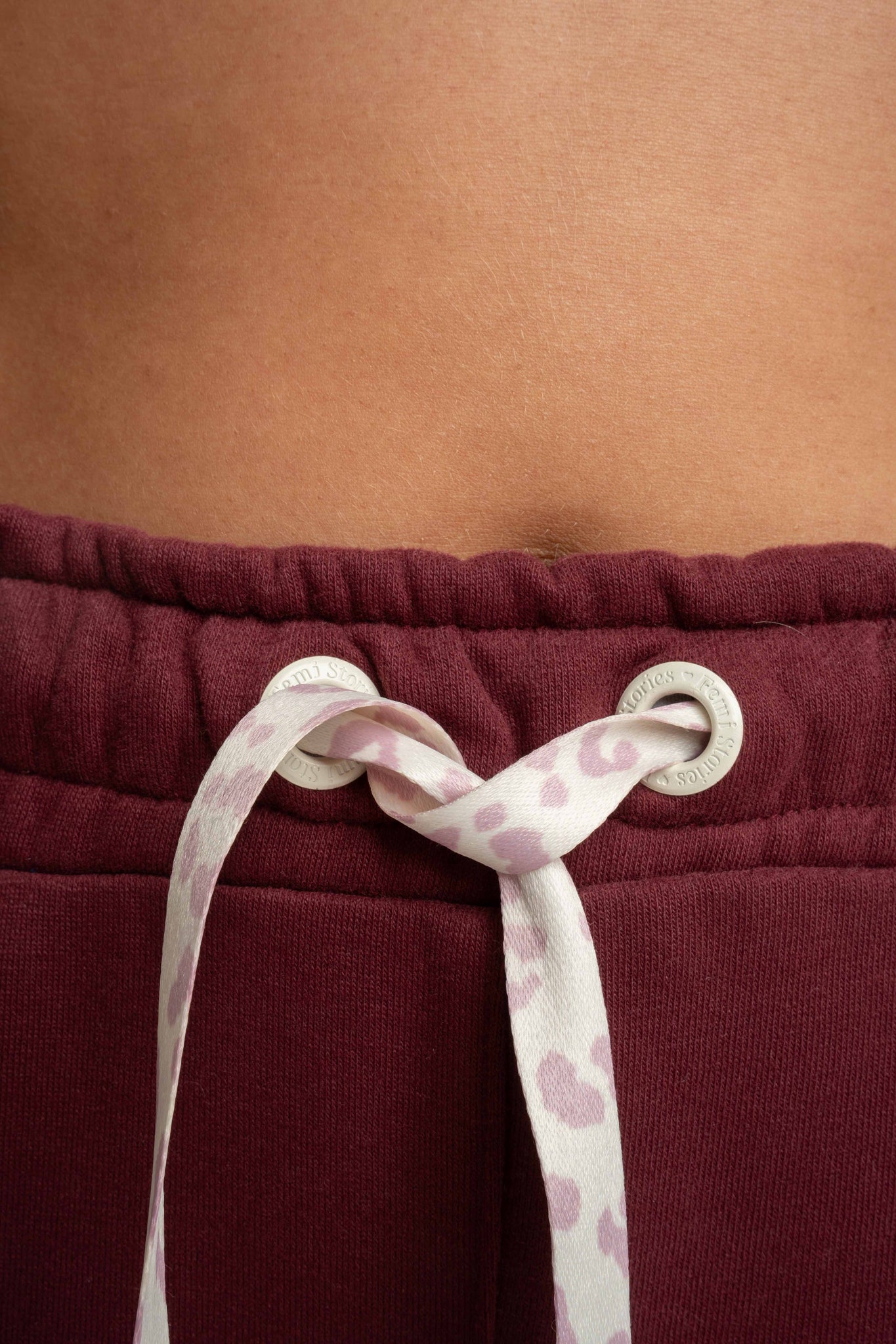 BURGUNDY SWEATPANTS - HARUKA