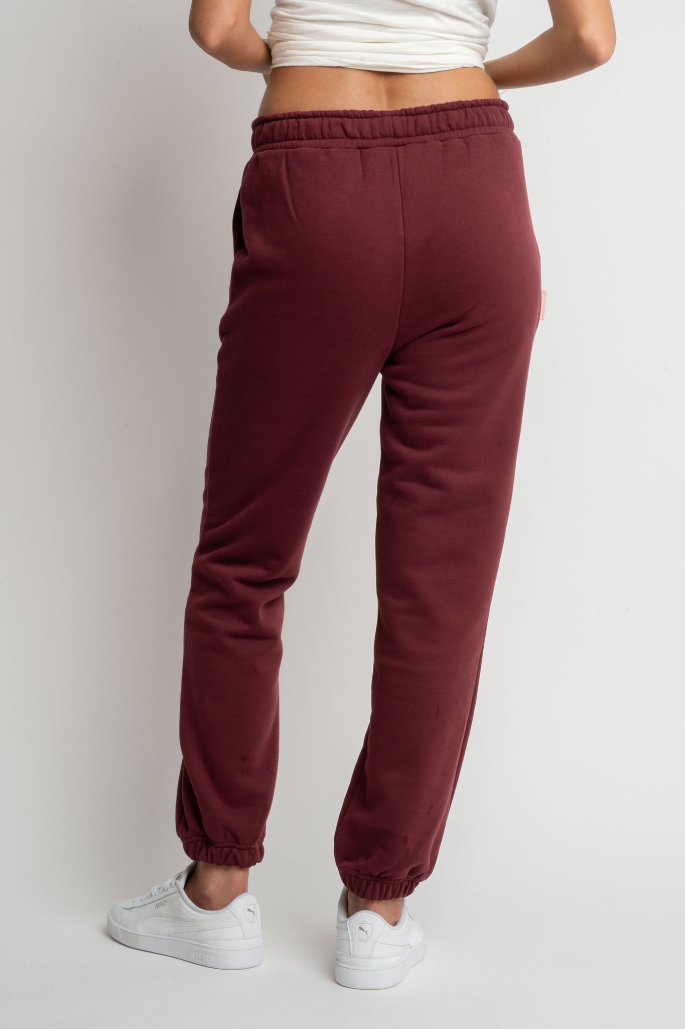 BURGUNDY SWEATPANTS - HARUKA