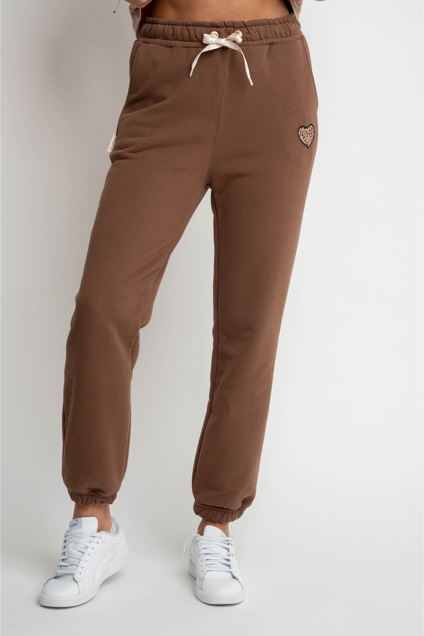 BROWN SWEATPANTS - HARUKA