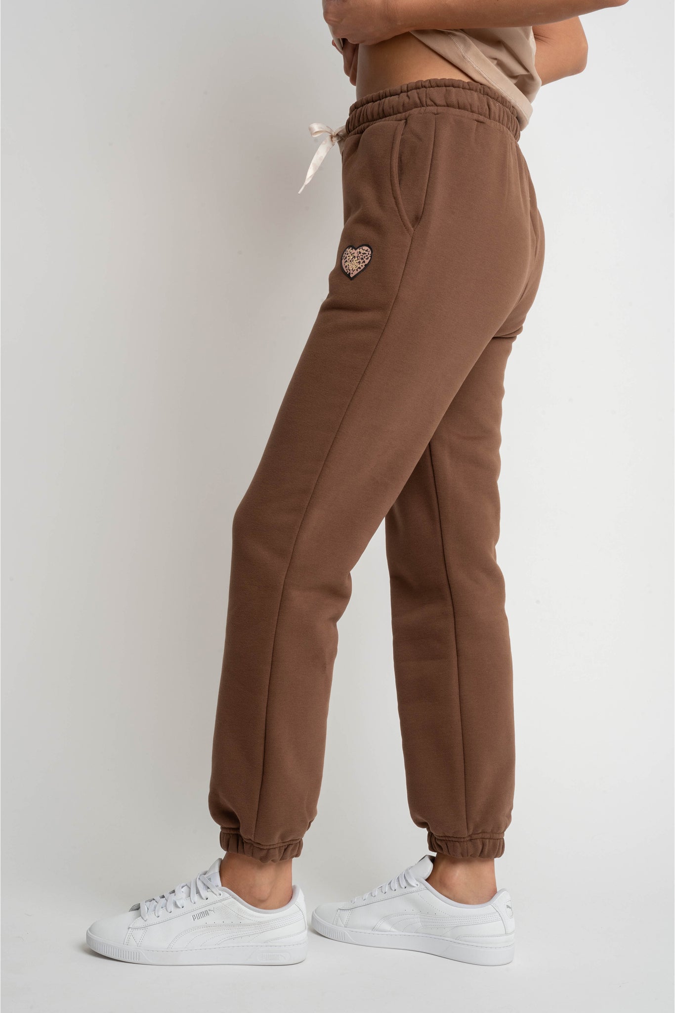 BROWN SWEATPANTS - HARUKA