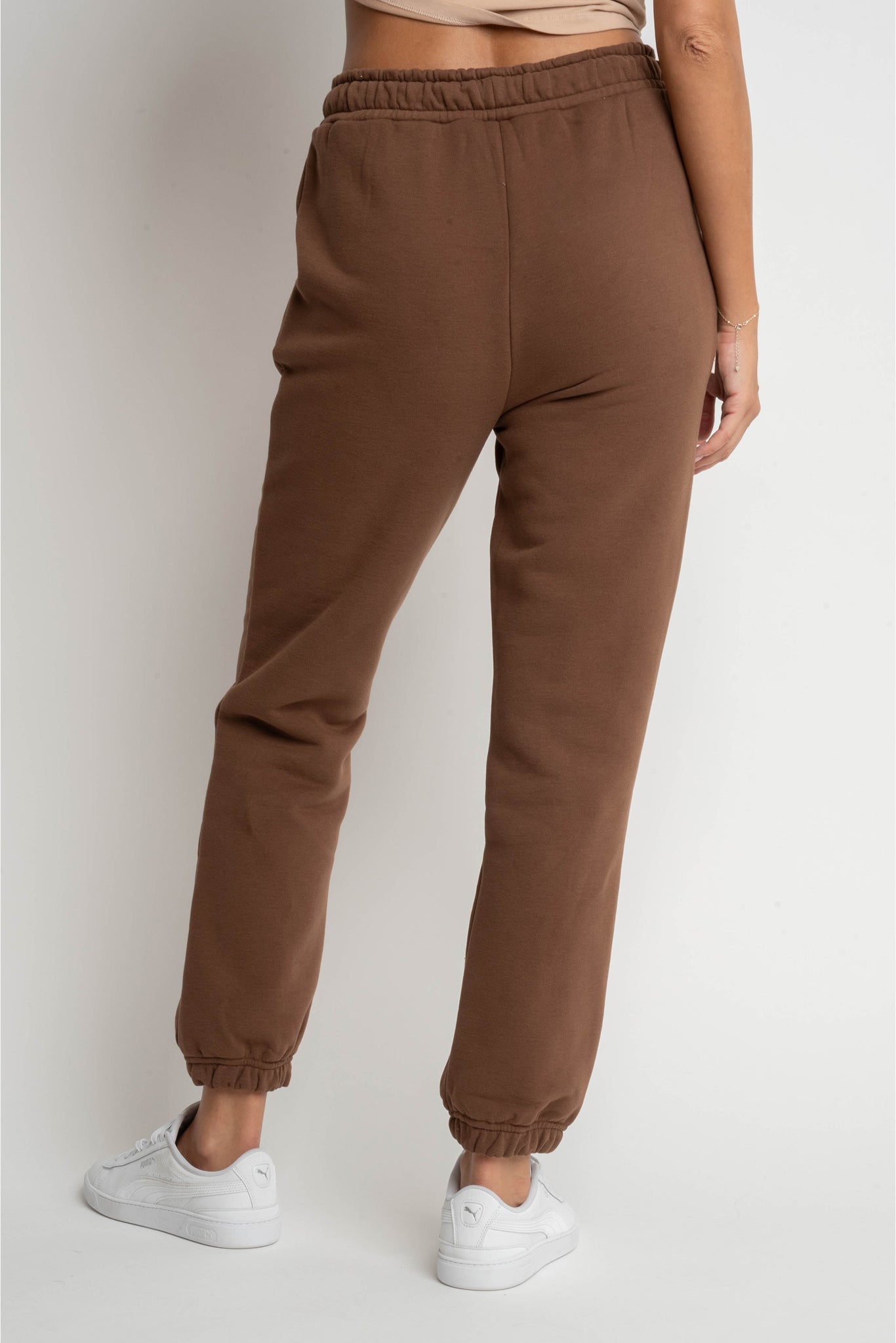 BROWN SWEATPANTS - HARUKA