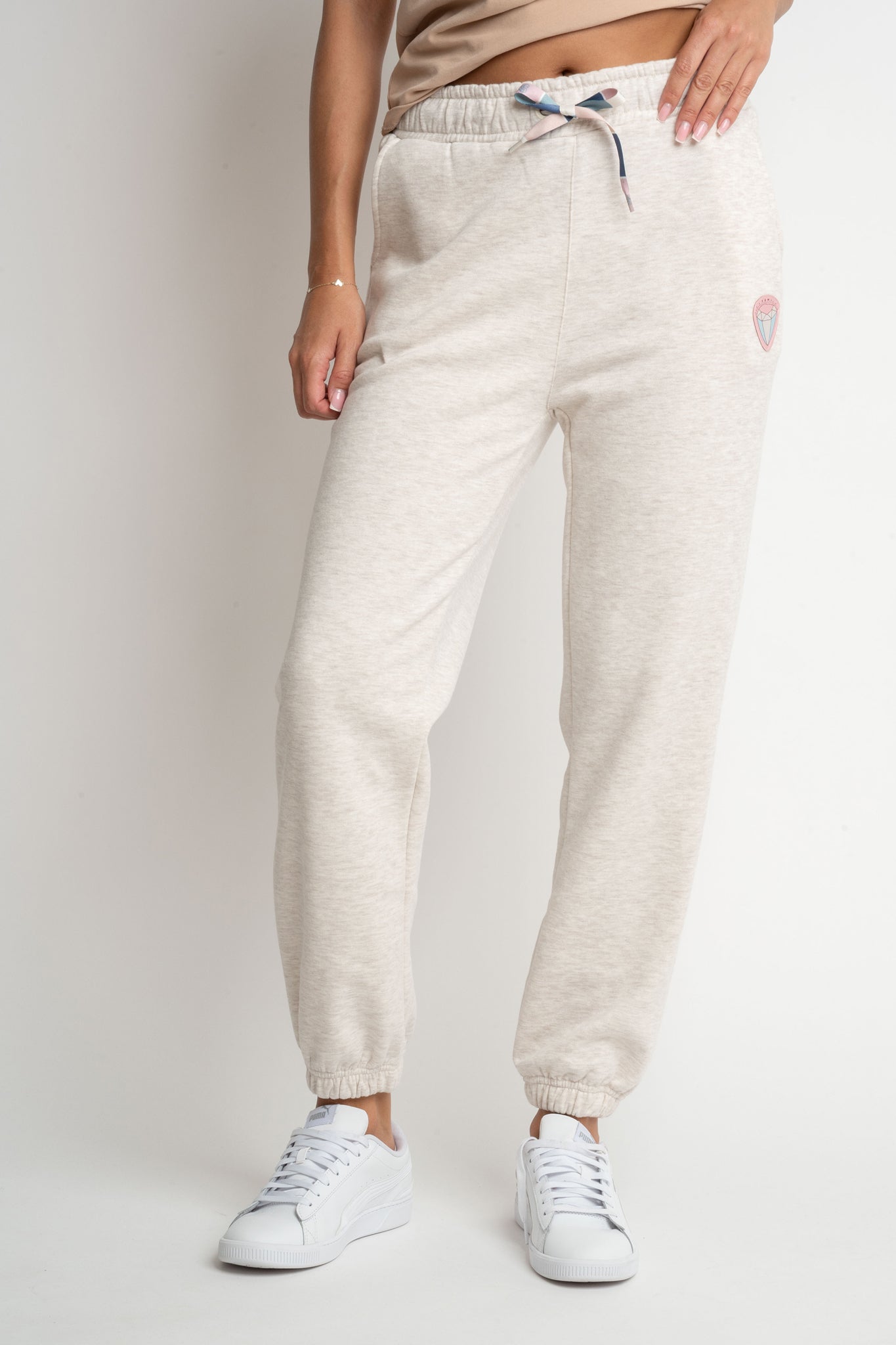 LIGHT GREY SWEATPANTS - HARUKA