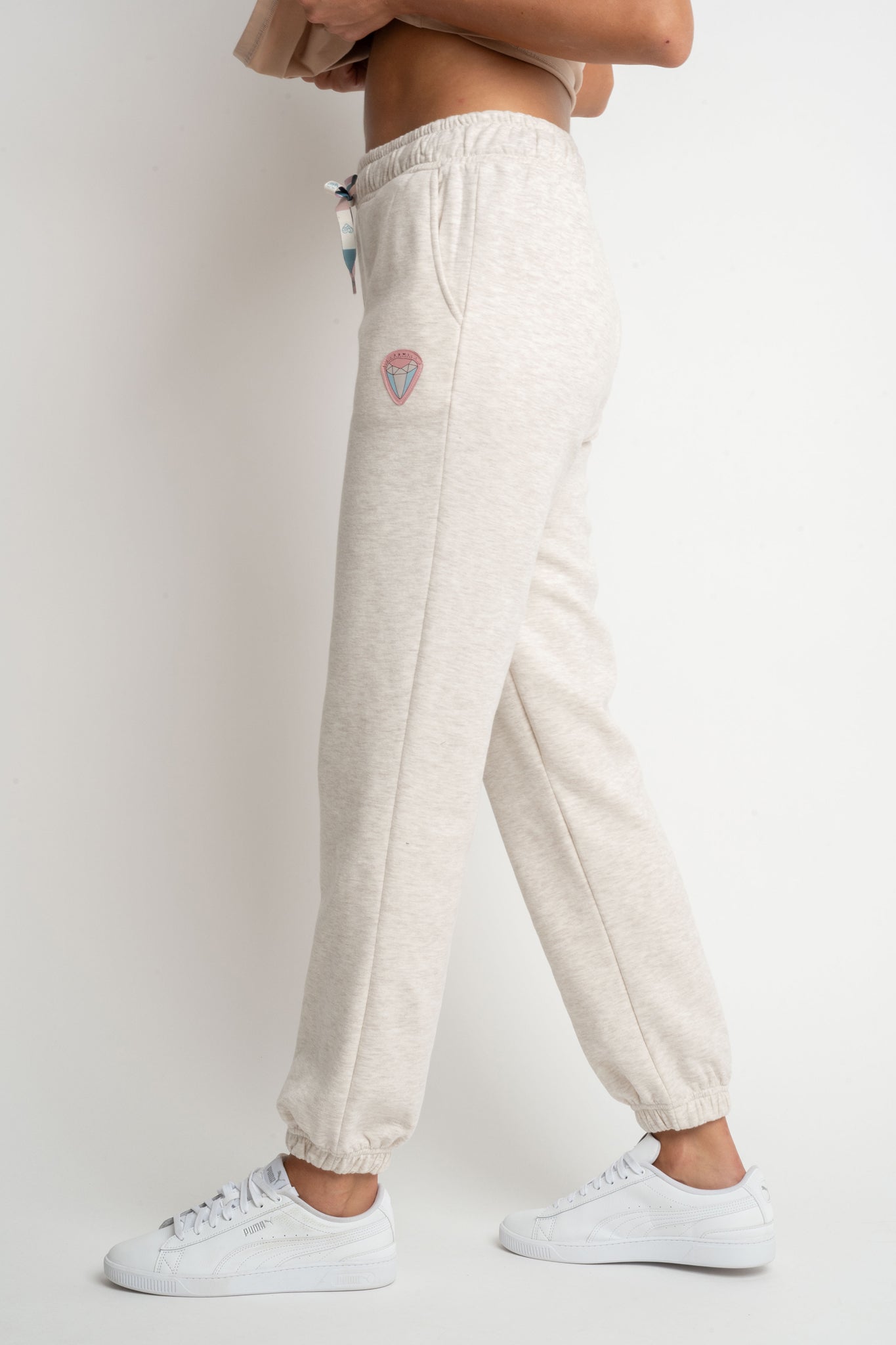 LIGHT GREY SWEATPANTS - HARUKA