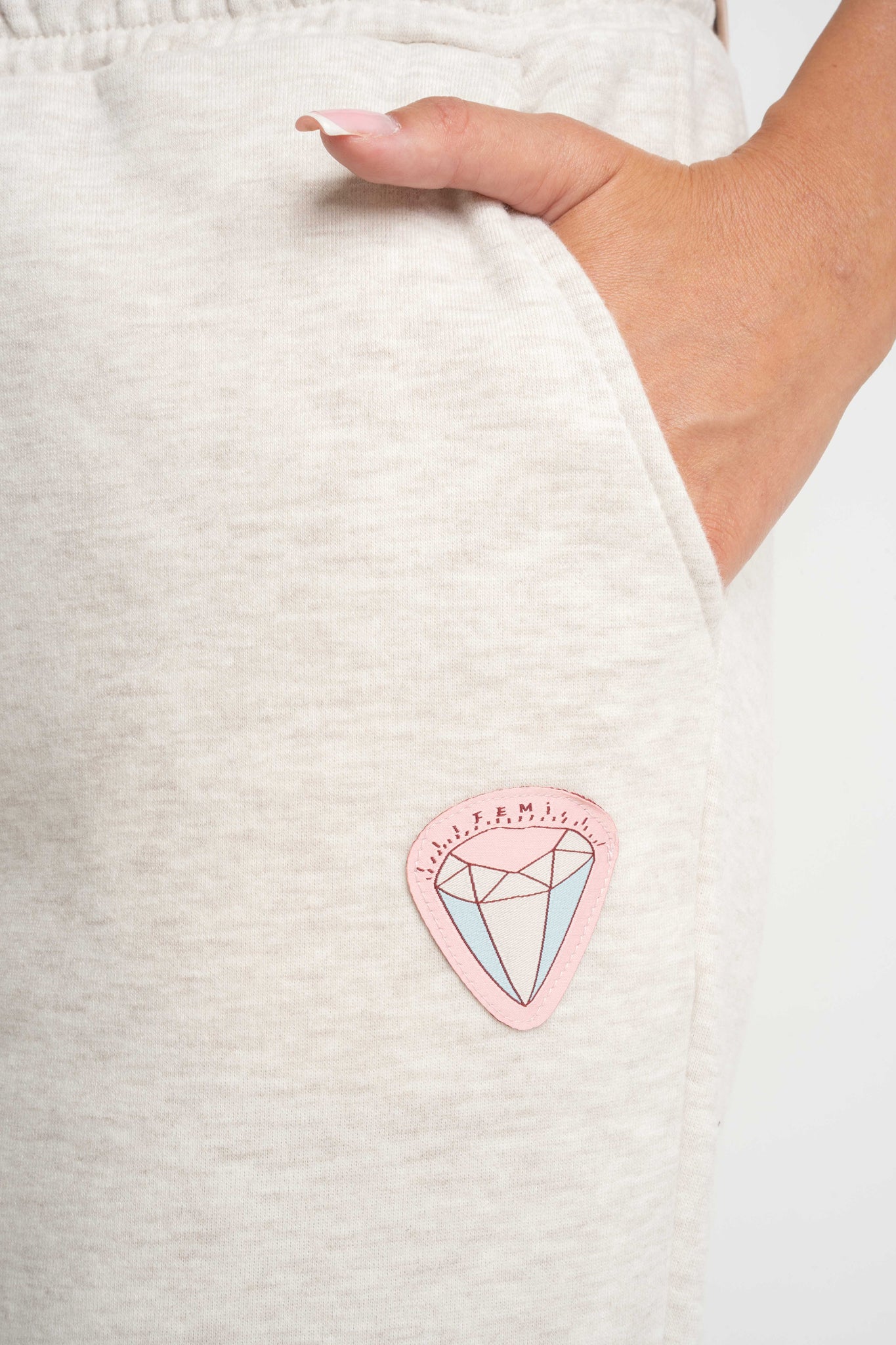 LIGHT GREY SWEATPANTS - HARUKA