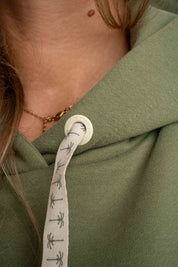 KHAKI HOODIE - AURENA