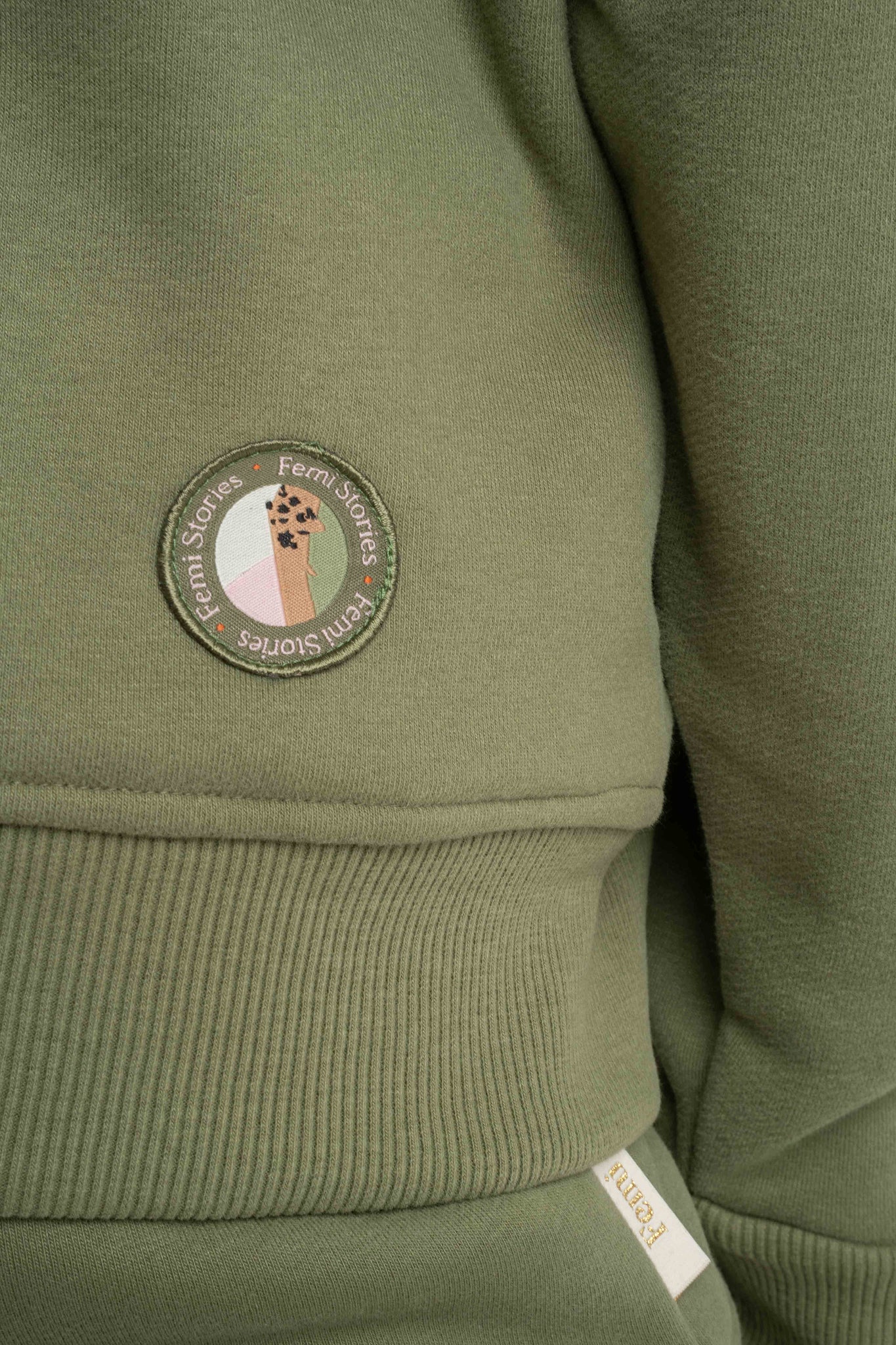 KHAKI HOODIE - AURENA
