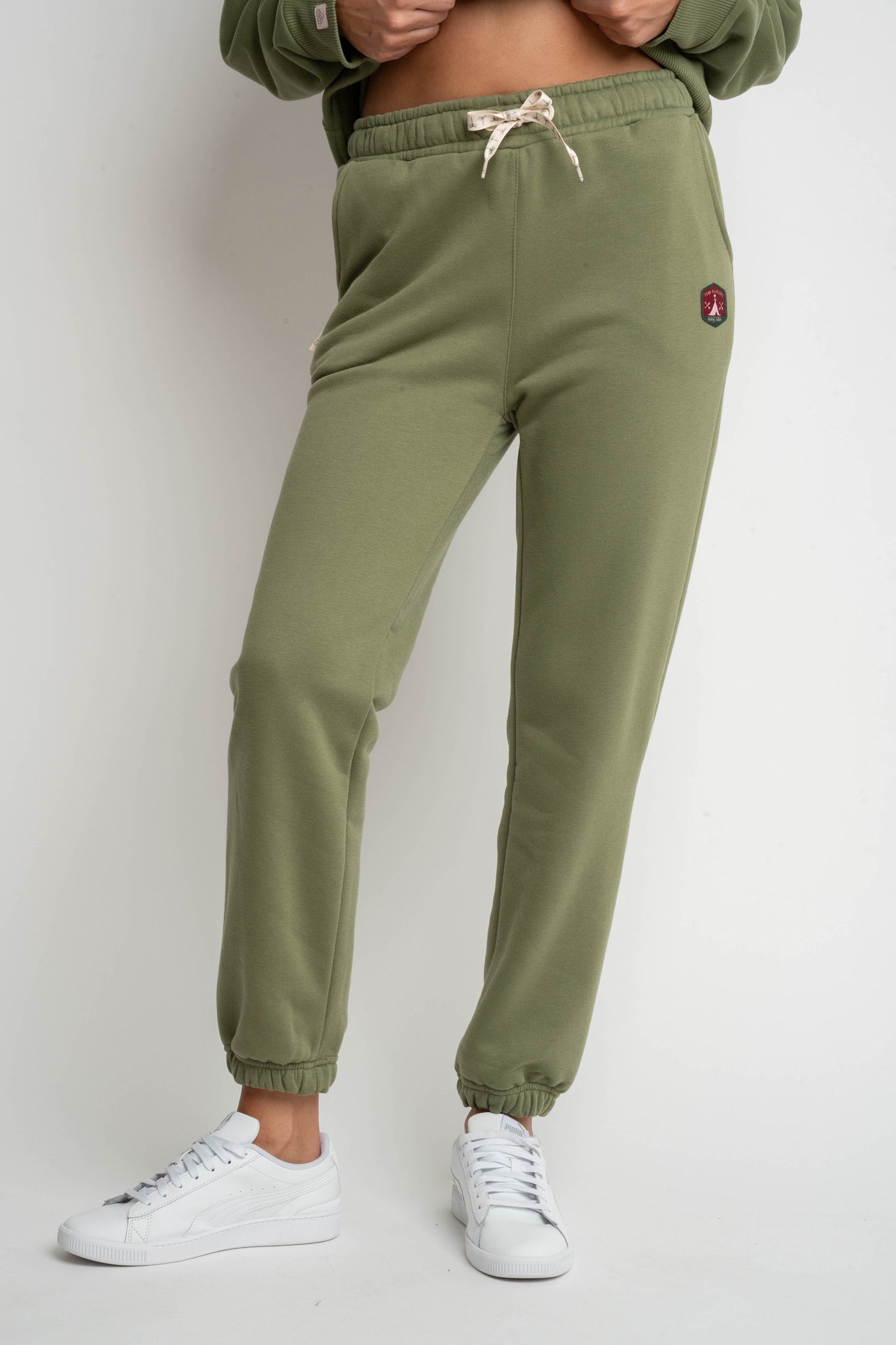 LIGHT KHAKI SWEATPANTS - HARUKA