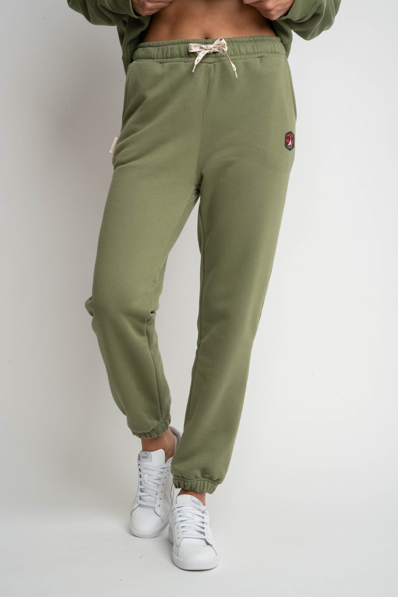 LIGHT KHAKI SWEATPANTS - HARUKA