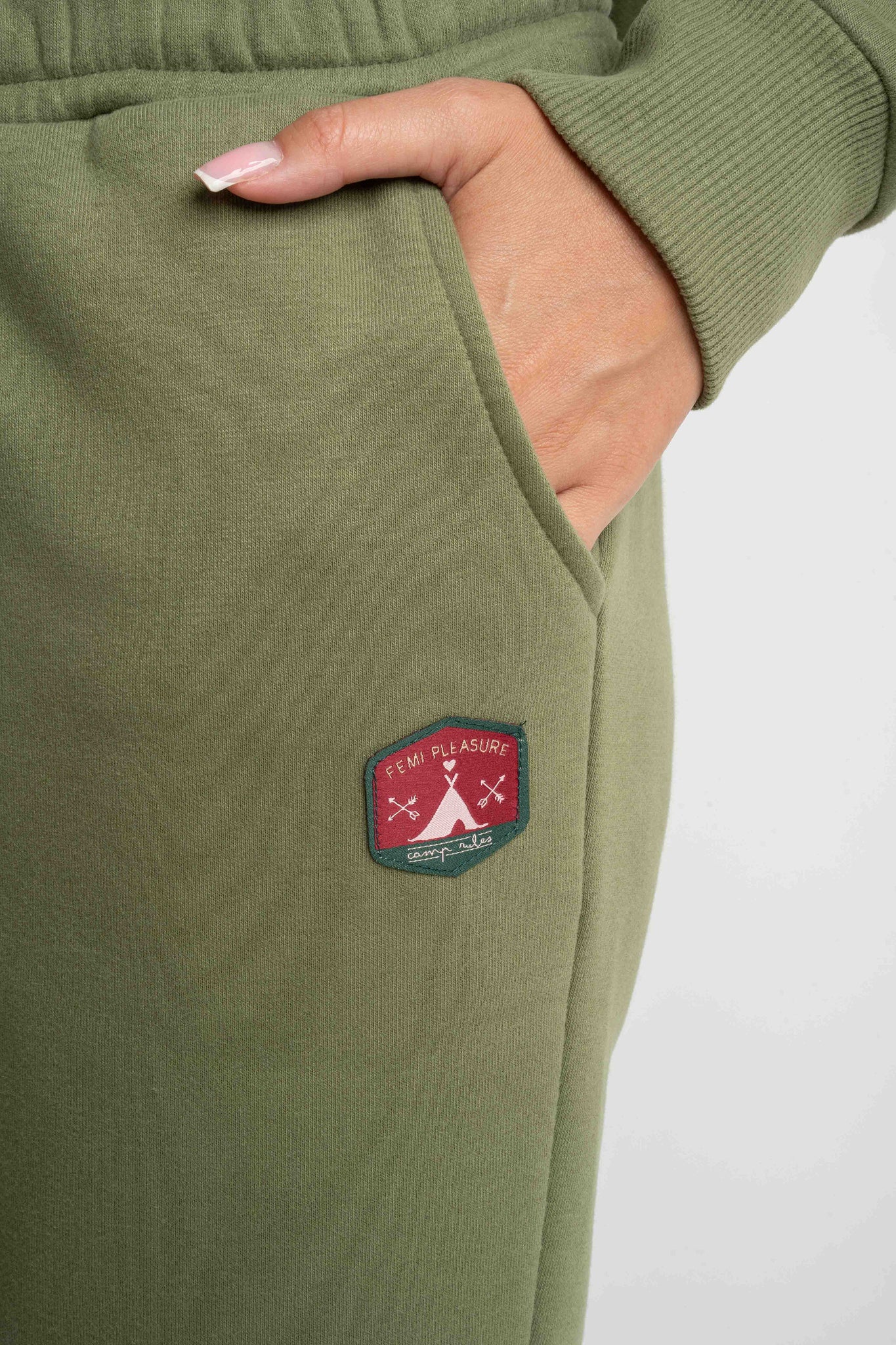 LIGHT KHAKI SWEATPANTS - HARUKA